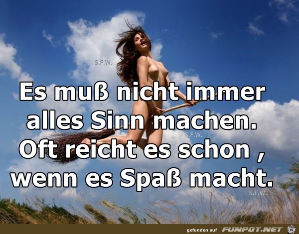 Es mu ss nicht immer Es mu ss nicht immer
