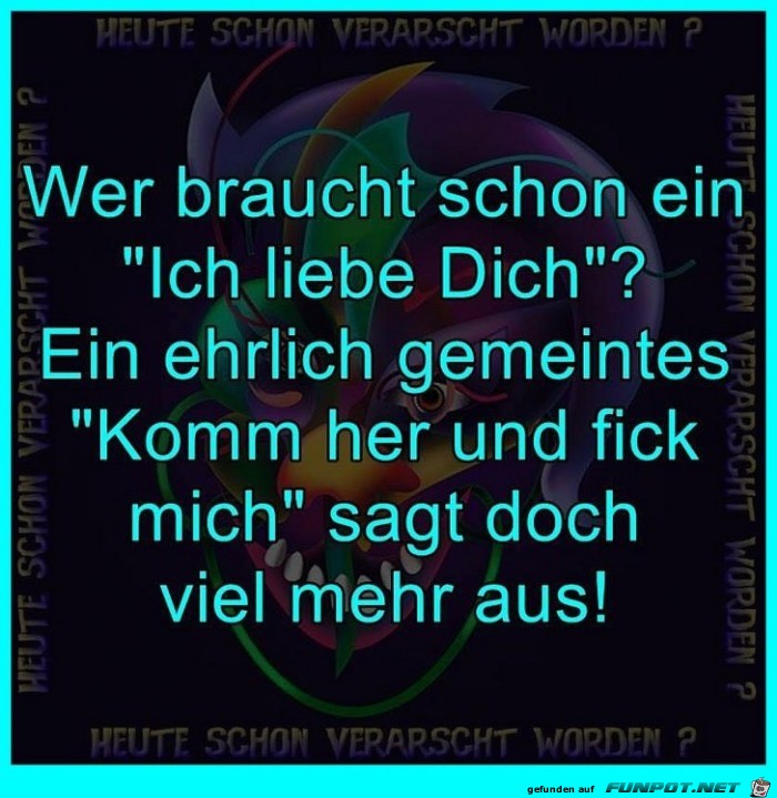 Ich liebe dich oder Ich liebe dich oder