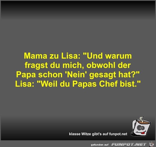 Mama zu Lisa