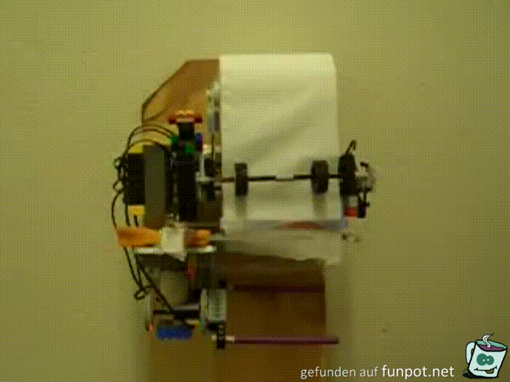 Betatest - Automatischer Klopapierabtrenner Betatest - Automatischer Klopapierabtrenner
