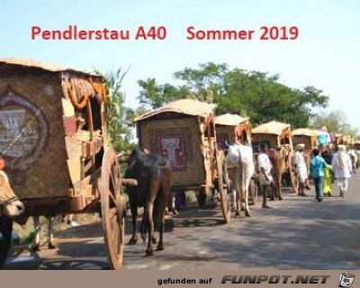 Pendlerstau A40