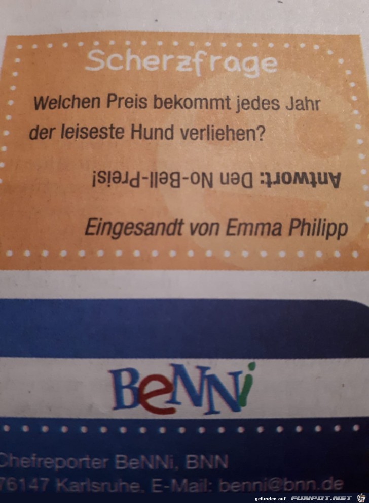 Scherzfrage