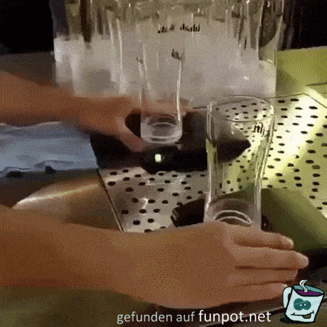 Zwei Bier in 10 Sekunden Zwei Bier in 10 Sekunden