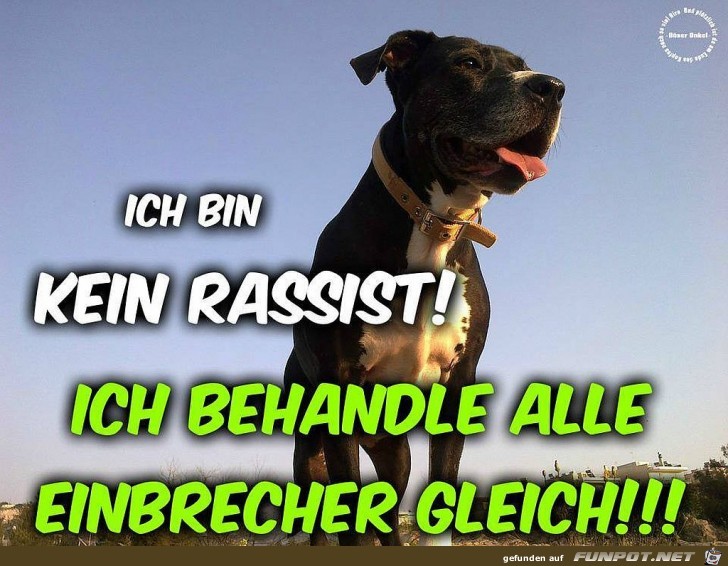 Ich behandel alle gleich Ich behandel alle gleich