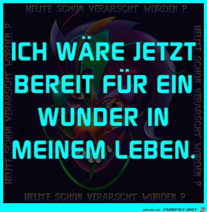 Ich wre bereit