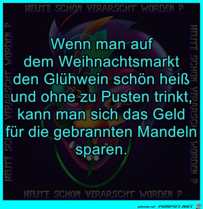 Sparen auf dem Weihnachtsmarkt Sparen auf dem Weihnachtsmarkt