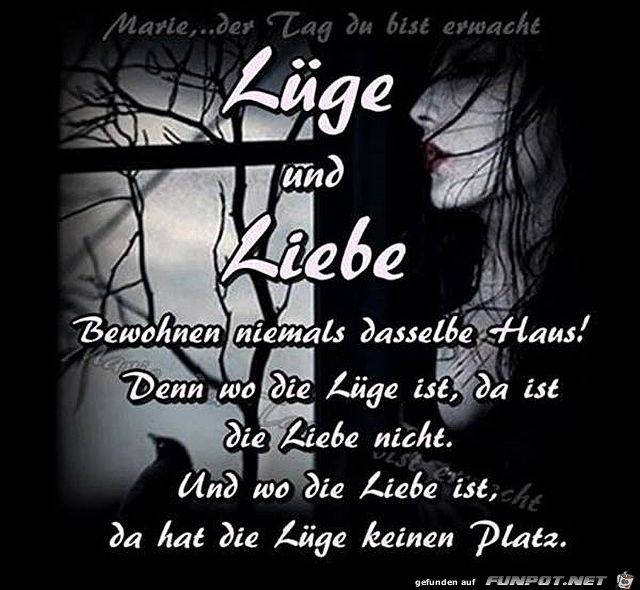 Lge und Liebe