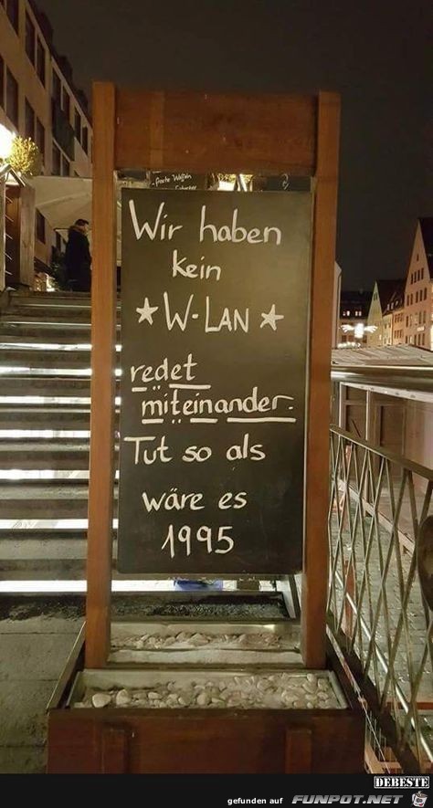 wir haben kein WLAN wir haben kein WLAN