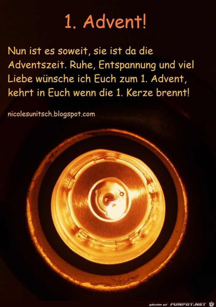 Erster Advent Spruch