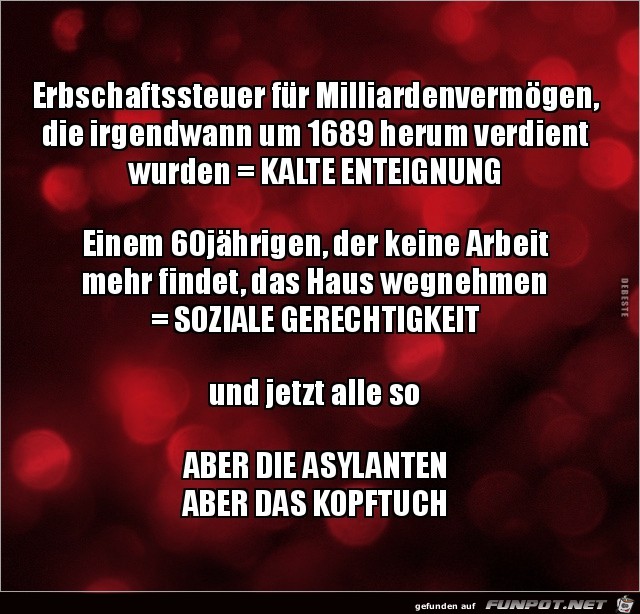 Erbschaftssteuer für Milliardenvermögen,...... Erbschaftssteuer für Milliardenvermögen,......