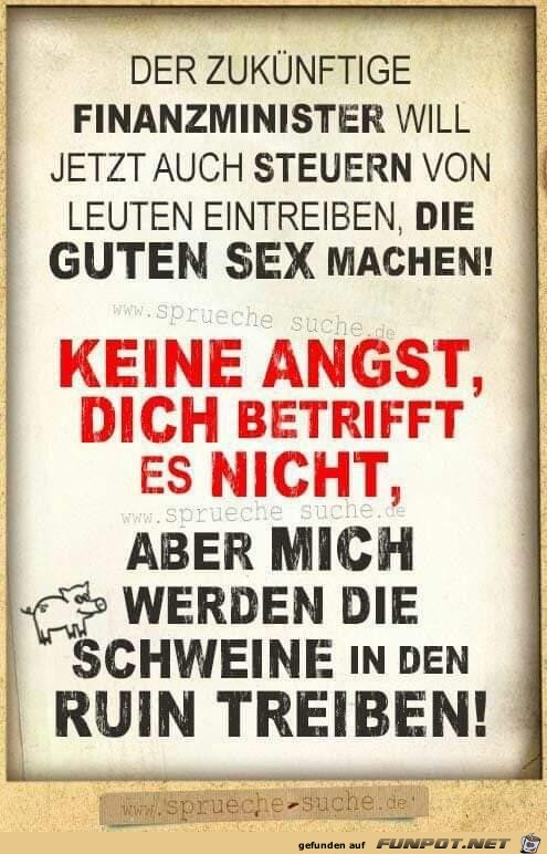 Steuern auf guten Sex Steuern auf guten Sex