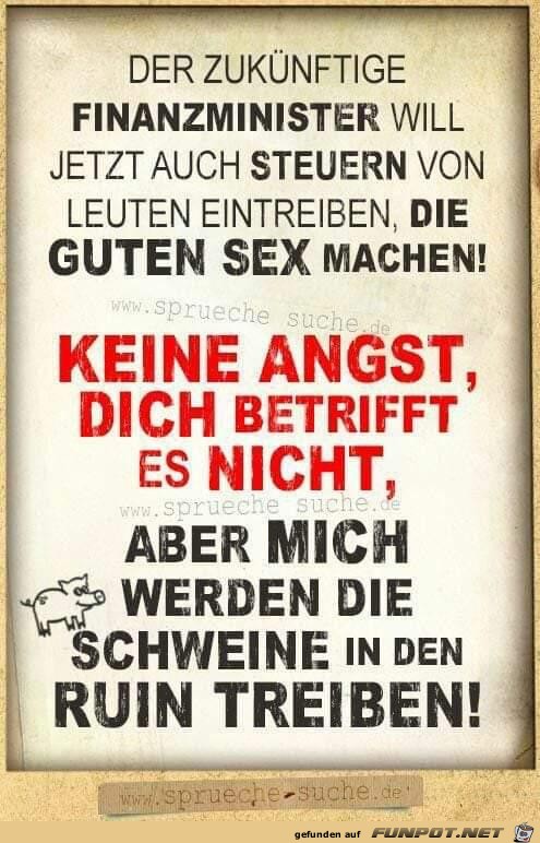 Steuern auf guten Sex