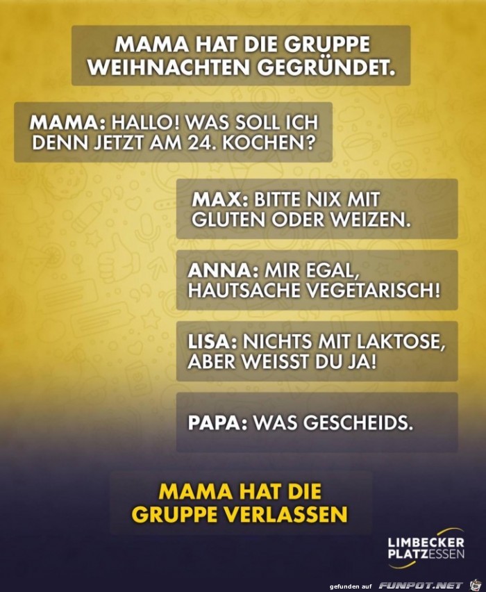 Mama hat Gruppe gegrndet