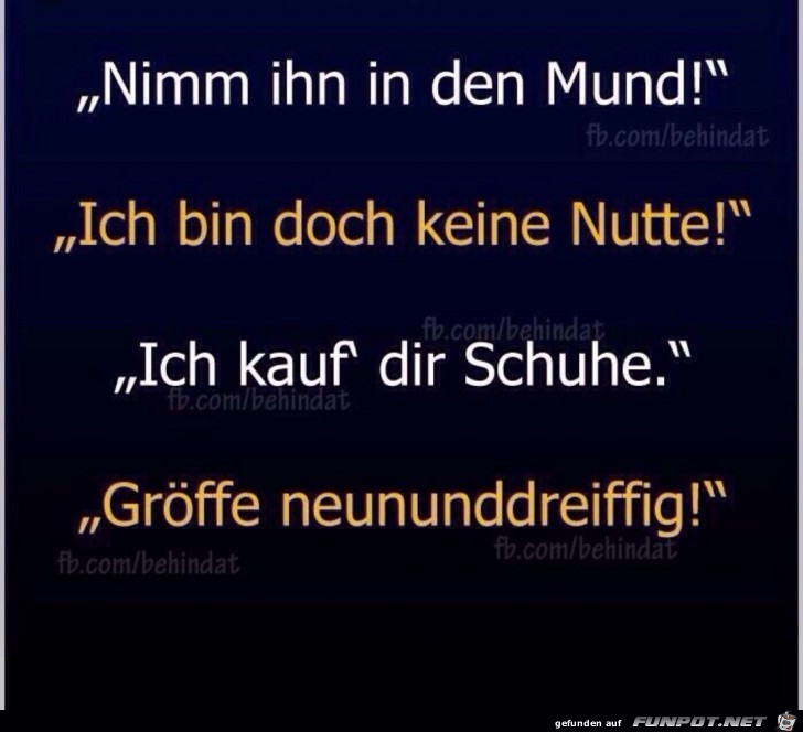 Ich kaufe Dir Schuhe Ich kaufe Dir Schuhe