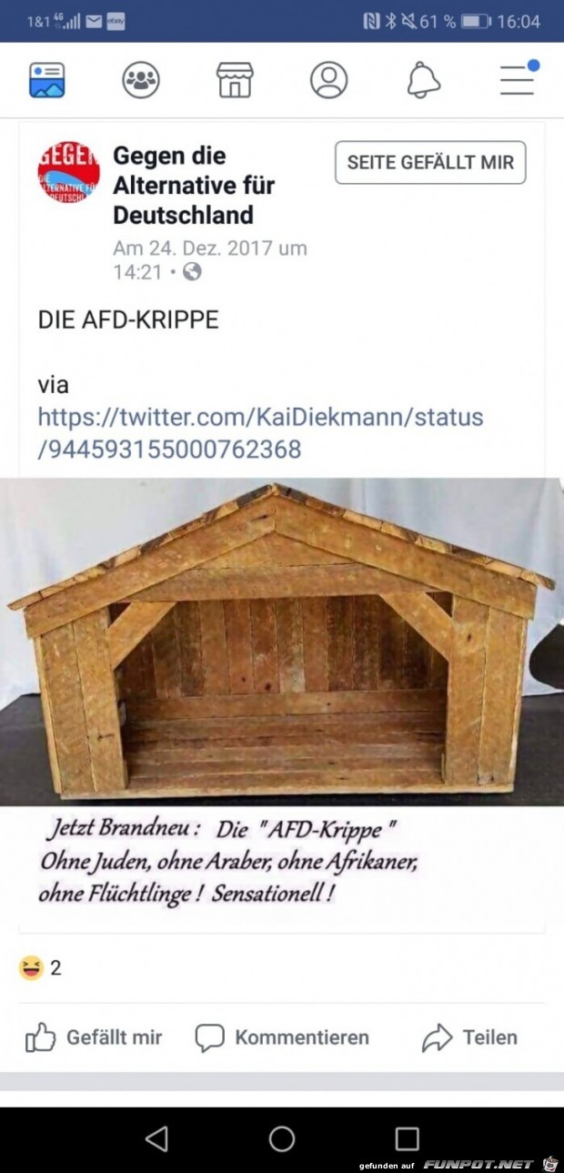 Die AFD Krippe Die AFD Krippe