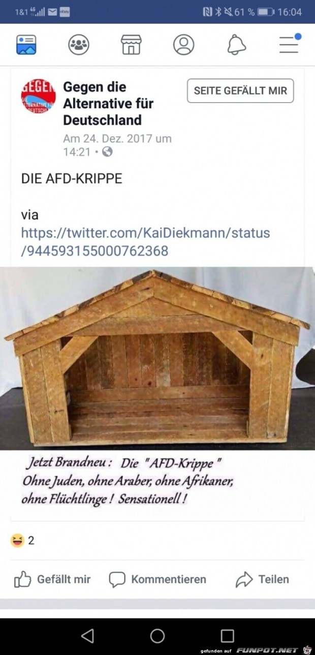 Die AFD Krippe