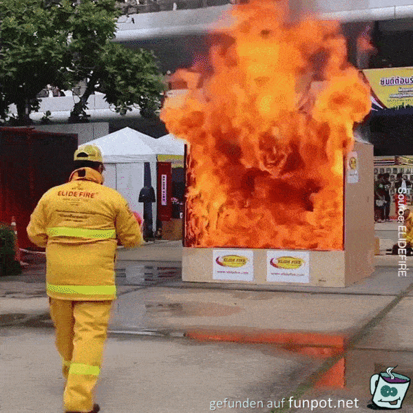 Zwei Kugeln löschen ein Feuer, nur mit was?? Zwei Kugeln löschen ein Feuer, nur mit was??