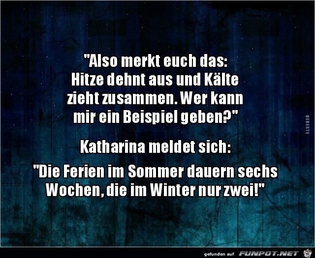 Also merkt euch das: Also merkt euch das: