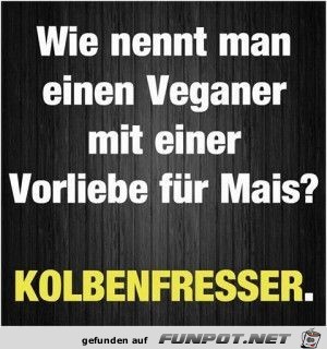 wie nennt man einen veganer