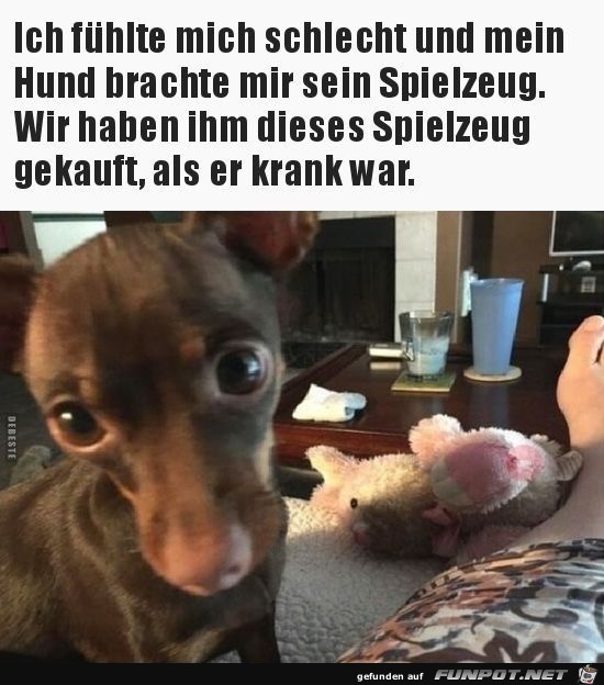 ich fuehlte mich schlecht