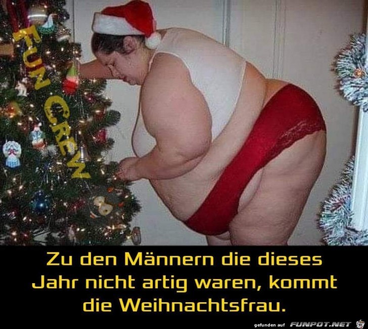 Weihnachtsfrau