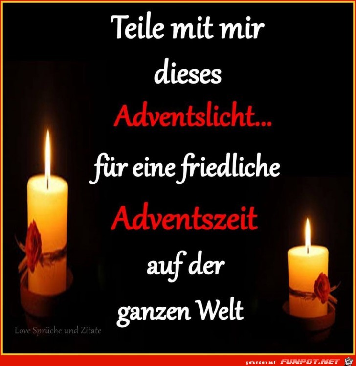 Friedliche Adventszeit