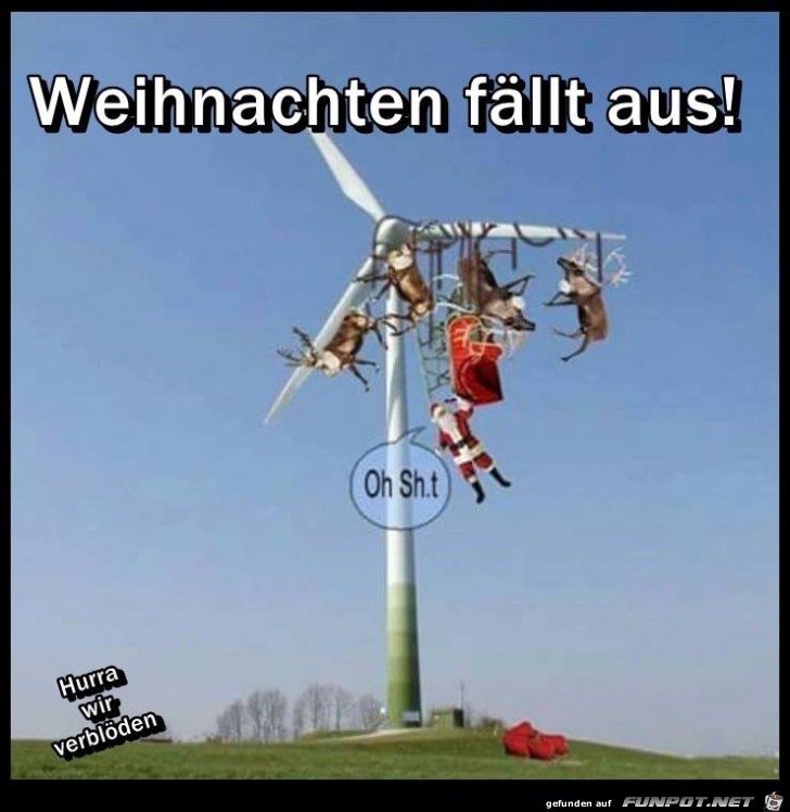 Weihnachten fllt aus