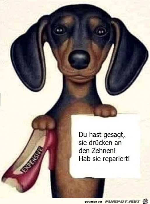 Ich hab es gerichtet