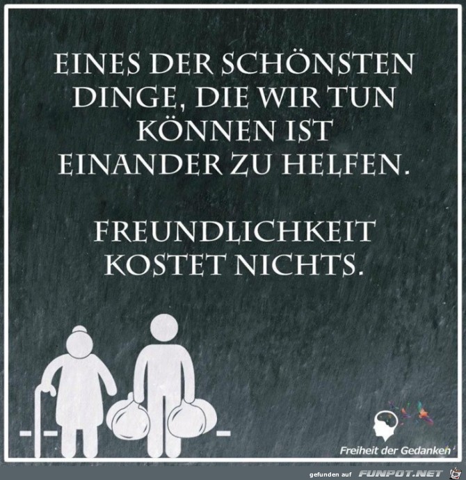 eines der schoensten dinge