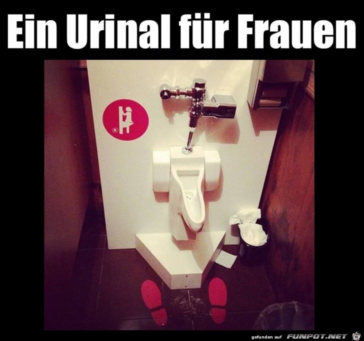 Urinal für Frauen Urinal für Frauen