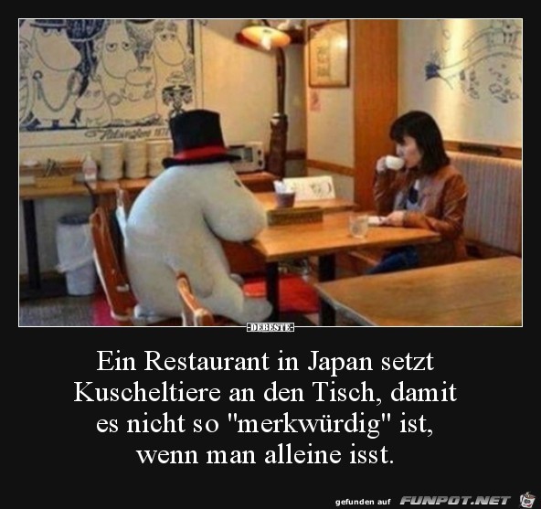 ein Restaurant in Japan.....