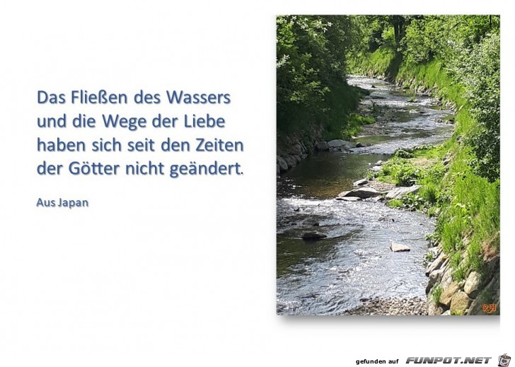 das Flie ssen des Wassers das Flie ssen des Wassers