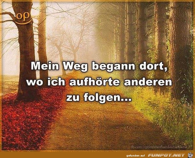 Mein Weg