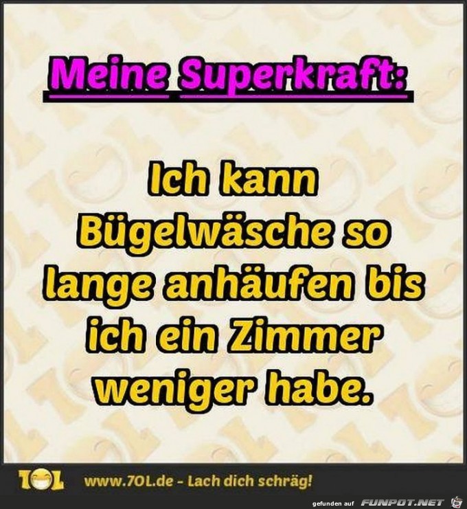 Meine Superkraft