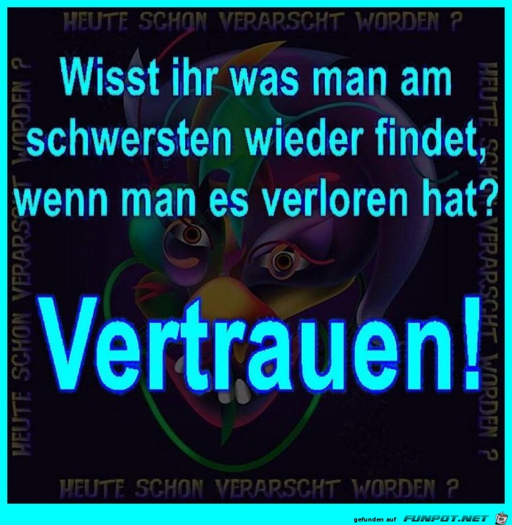 Vertrauen Vertrauen