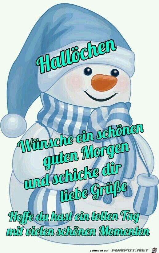 Einen schnen guten Morgen