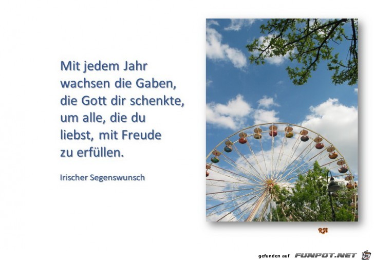mit jedem Jahr mit jedem Jahr