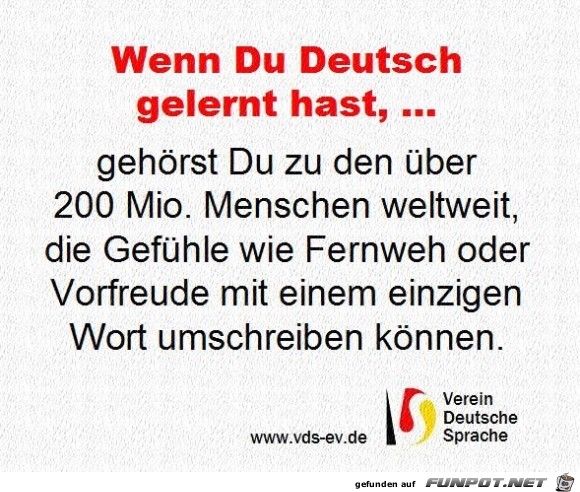 wenn du deutsch gelernt hast wenn du deutsch gelernt hast