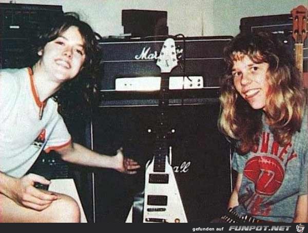 Lars Ulrich und James Hetfield Lars Ulrich und James Hetfield