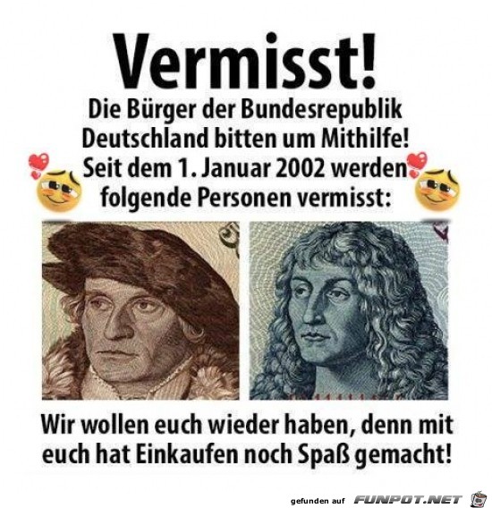 Vermisst!.... Vermisst!....