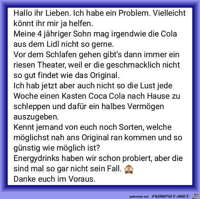 Ich habe ein Problem Ich habe ein Problem
