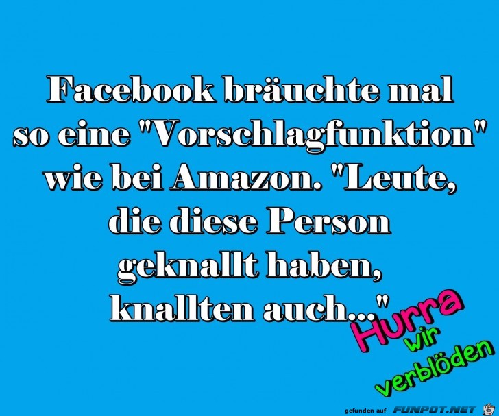 Vorschlagfunktion Vorschlagfunktion