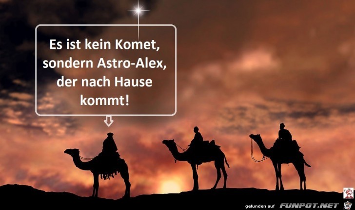 Astro-Alex kommt zurueck