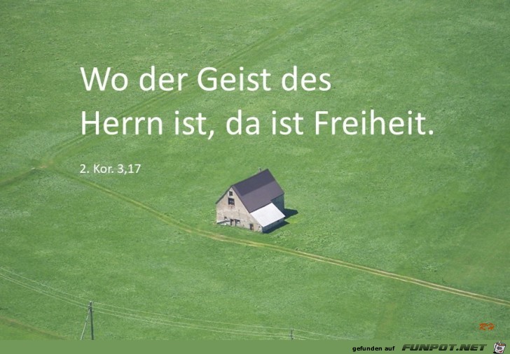 wo der geist des herrn ist