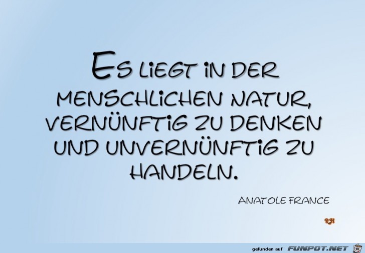 es liegt in der menschlichen Natur es liegt in der menschlichen Natur