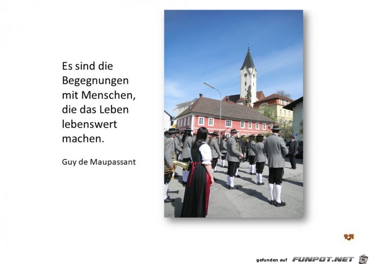 es sind die Begegnungen es sind die Begegnungen