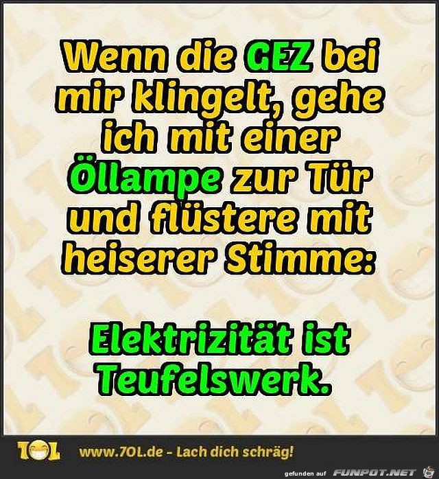 Wenn die GEZ klingelt Wenn die GEZ klingelt