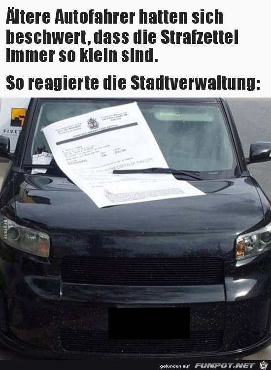 so reagierte die Statverwaltung....... so reagierte die Statverwaltung.......