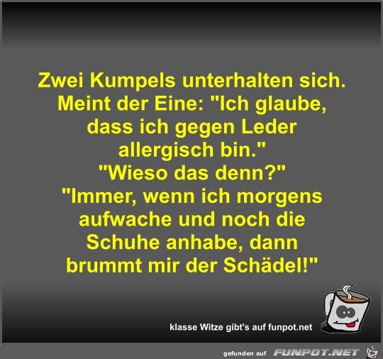 Zwei Kumpels unterhalten sich Zwei Kumpels unterhalten sich