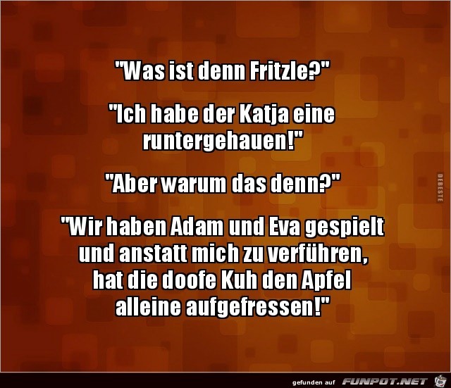was ist denn Fritzle?.. was ist denn Fritzle?..